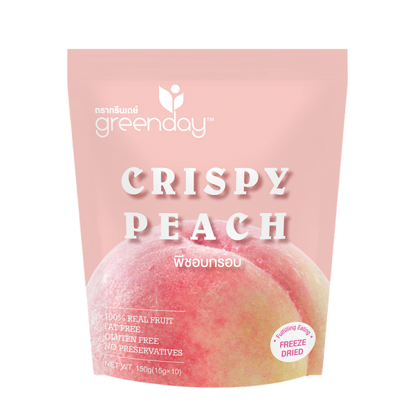 Greenday Giant Crispy Peach (150g) 香桃脆脆巨量裝 (15g x 10bags)