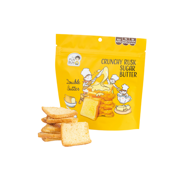 Crunchy Rusk Sugar Butter 40g鬆脆奶油多士脆脆 40g