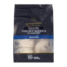 Thin rice noodle Khanom Jeen Noodles  50g x4 泰式幼米線 50g x4