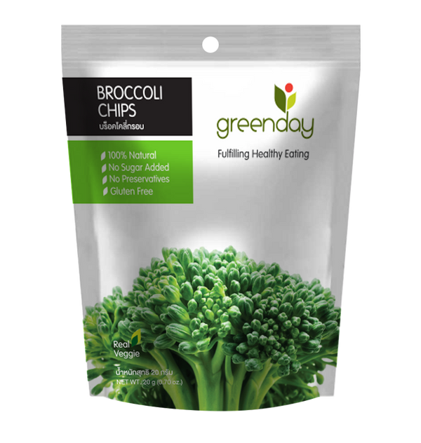 Greenday Broccoli Chips 20g 西蘭花脆脆 20g