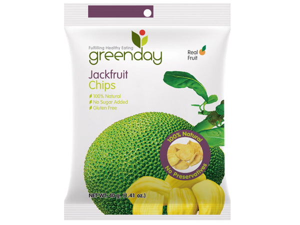 Greenday Jackfruit Chips 40g 大樹菠蘿脆脆 40g