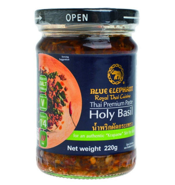 Thai holy basil stir fry Paste 220g 泰國羅勒拌炒醬 220g