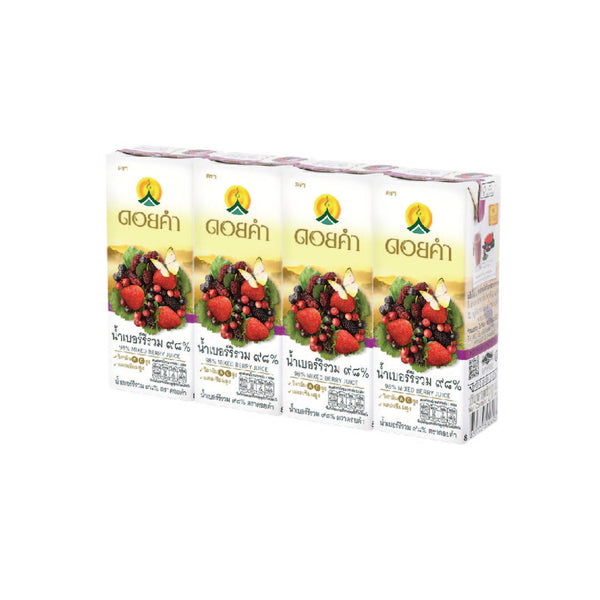 Mixed Berry Juice 4 x 200ML (Pack) 雜莓果汁 200ml (4包裝)