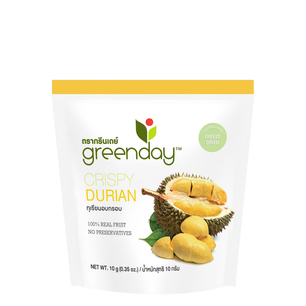 Greenday Crispy Durian 10g 榴槤脆脆 10g