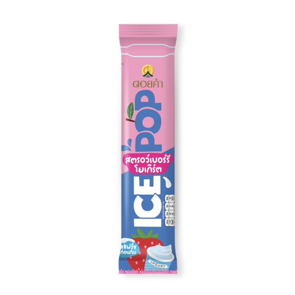 Ice Pop STRAWBERRY YOGURT drink 士多啤梨乳酪味唧唧冰