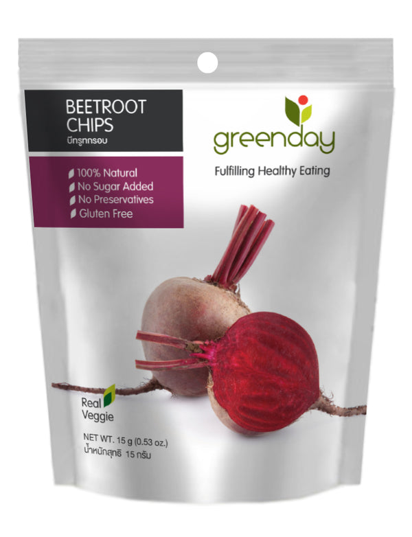 Greenday Beetroot Chips 15g 紅菜頭脆脆 15g