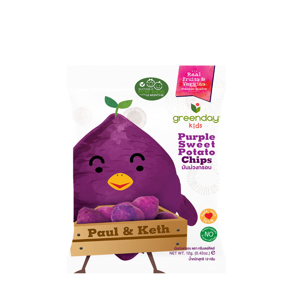 Happy Fruit Farm Small Pack - Purple Sweet Potato Chips 12g