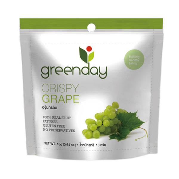 Greenday Crispy Grape 18g Greenday原粒提子脆脆 18g