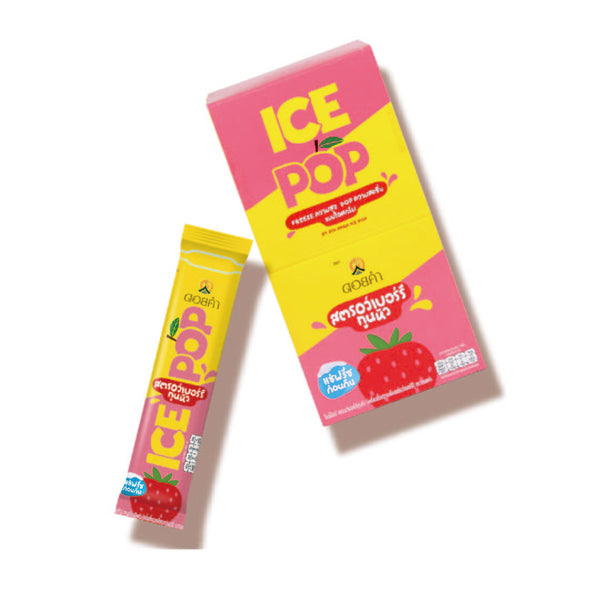 Ice Pop-Strawberry drink 士多啤梨味唧唧冰